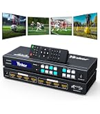 Amazon.com: PORTTA 4x4 HDMI Matrix 4K 60Hz 4:4:4, 4 in 4 Out