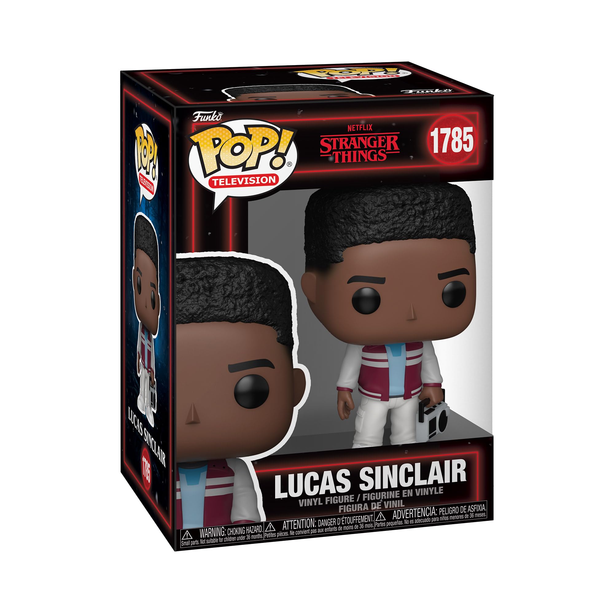 Photo 1 of Funko Pop! TV: Stranger Things - Lucas Sinclair - Collectable Vinyl Figure - Gift Idea - Official Merchandise - Toys for Kids & Adults - TV Fans - Model Figure for Collectors and Display