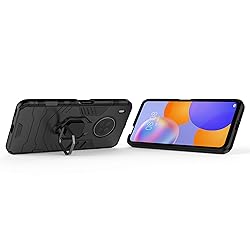 Kukoufey Case for Huawei Y9A - Black Shell Case for