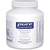 Pure Encapsulations Pancreatic Enzyme Formula - Digestive Enzymes for Digestion - Strengthens Gut Health* - Targeted Delivery Capsules - Gluten Free & Non-GMO - 180 Capsules