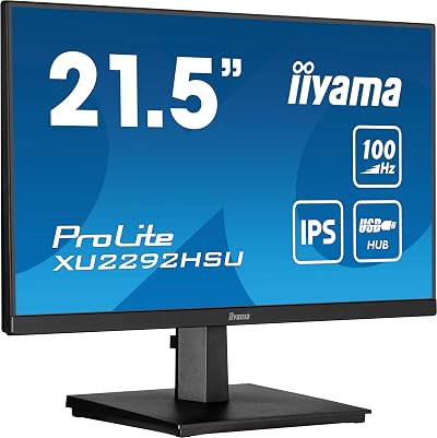 iiyama XU2292HSU-B6 21.5" IPS 1920x1080 100Hz Monitor HDMI DisplayPort