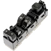 Dorman 920-024 Front Driver Side Master Window Switch Assembly - 5 Button Compatible with Select Chevrolet/GMC Models
