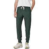 ODODOS Men's Performance Joggers - Ultra Soft odSTRATUM Tech Sweatpants with Adjustable Waist and Secure Pockets