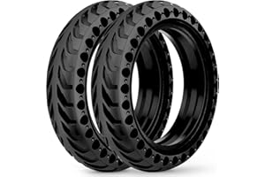 BABEJIA 2-Pack 50/75-6.1 Scooter Tire Tubeless, Upgrade Your Scooter with 8.5x2.0 Airless TIres, Puncture-proof, 8 1/2 x2 Replacement Tyre Compatible with Gotrax GXL V2/XR/APEX, Hiboy S2, etc