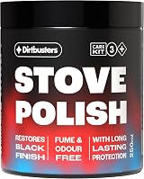 Dirtbusters Stove Polish For Log Burners & Grates 250ml Black Finish view 1