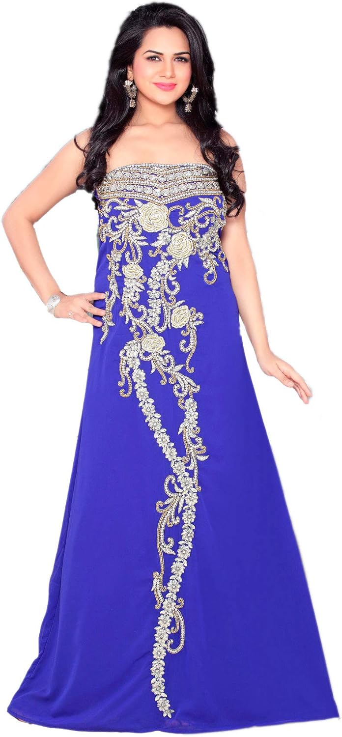 georgette maxi dress