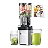 AMZCHEF Cold Press Juicer, Juicer Machines