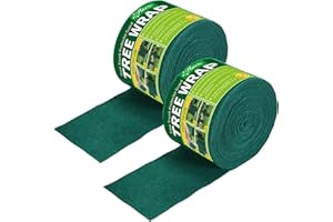 Riare 2 Pack Tree Wraps to Protect Bark for Winter- Total 130 Feet Cold-Proof Tree Trunk Guard Wrap Protection for Damaged Bark, Tree Protectors from Deer Animals, Frost, Freeze