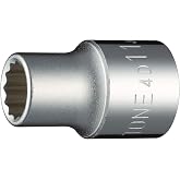TONE Socket 12-Point 4D-11 1/2" Inch Drive 11mm