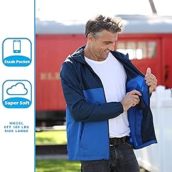 Global Blank Men's Windbreaker Jacket Lightweight