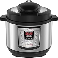 Instant Pot LUX60V3 6-in-1 Muti-Use Programmable Pressure Cooker, Slow Cooker, Rice Cooker, Sauté, Steamer, and Warmer