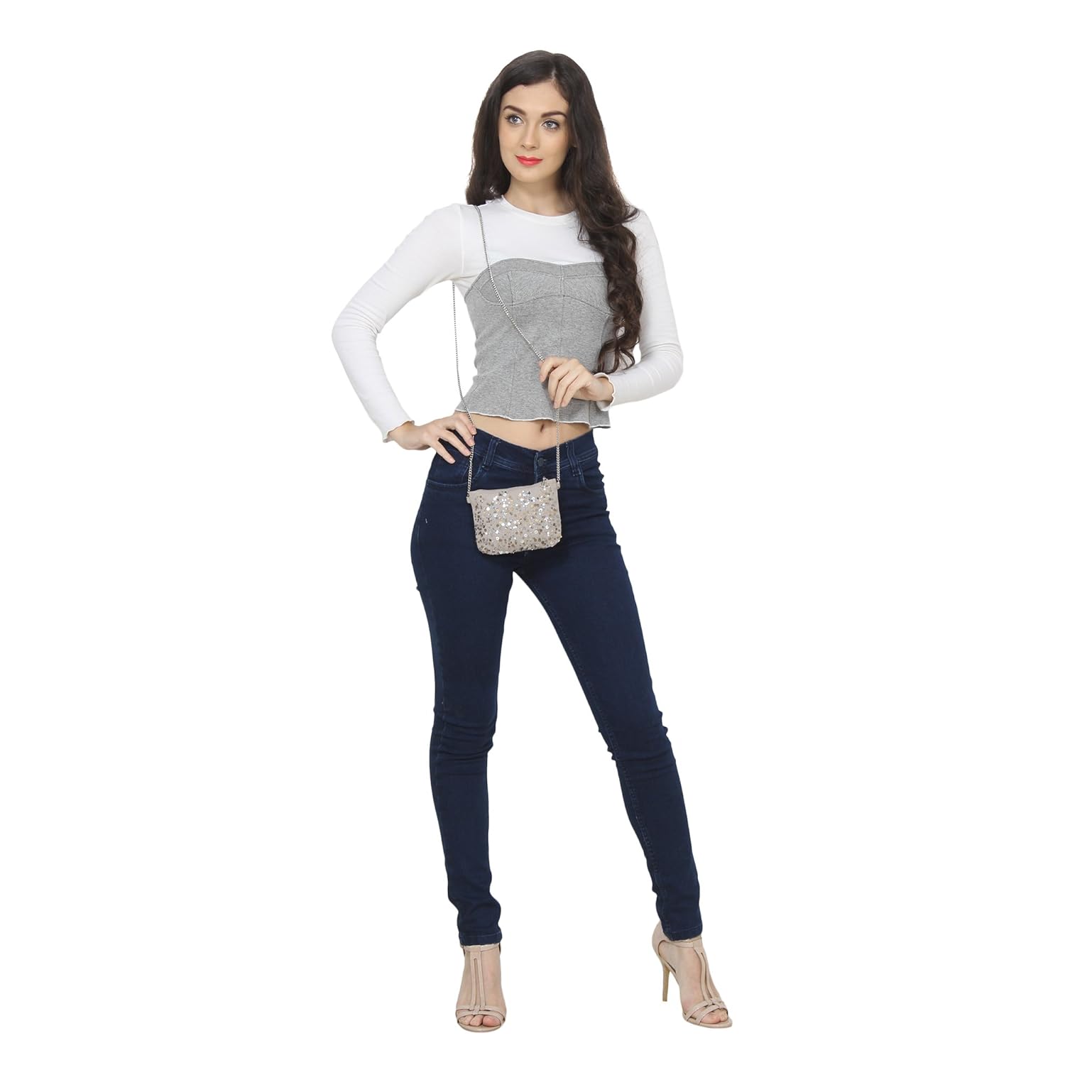 diwaah non leather grey sling bag specially for kids