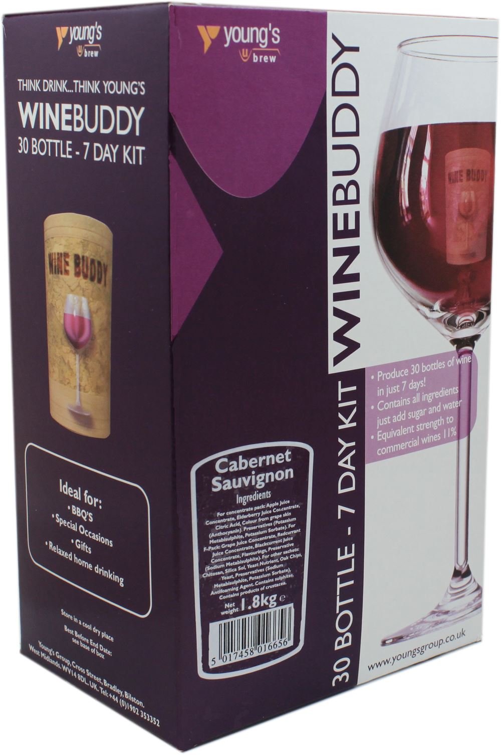 Wine Buddy - WineBuddy Cabernet Sauvignon 30b Kit