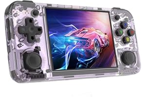 UIEXER RG35XX H 10200 Retro Games Handheld Game Console, Gaming Console Built-in 128G Card, 3.5 Inch IPS Screen Linux System 8 Hours High Capacity Battery Support HDMI TV Output 5G WiFi Bt 4.2