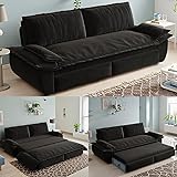 73.2-Inch Queen Size Convertible Sleeper Sofa