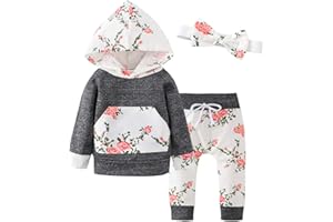 Baby Girl Clothes, Pawzbay Long Sleeve Romper Infant Baby Girls Outfits 2-3T