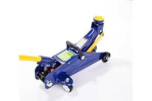 EISEN 2 Ton Floor Jack - Car Hydraulic Trolley Jack Lift with 4000 Lbs Capacity for Home Garage Shop,Lifting Range 5.1"-13",Blue