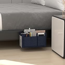 Edudif Bedside Caddy Bedside Organizer with Fixed