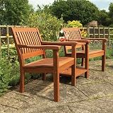 Rowlinson Willington FSC Hardwood Companion Seat view 2