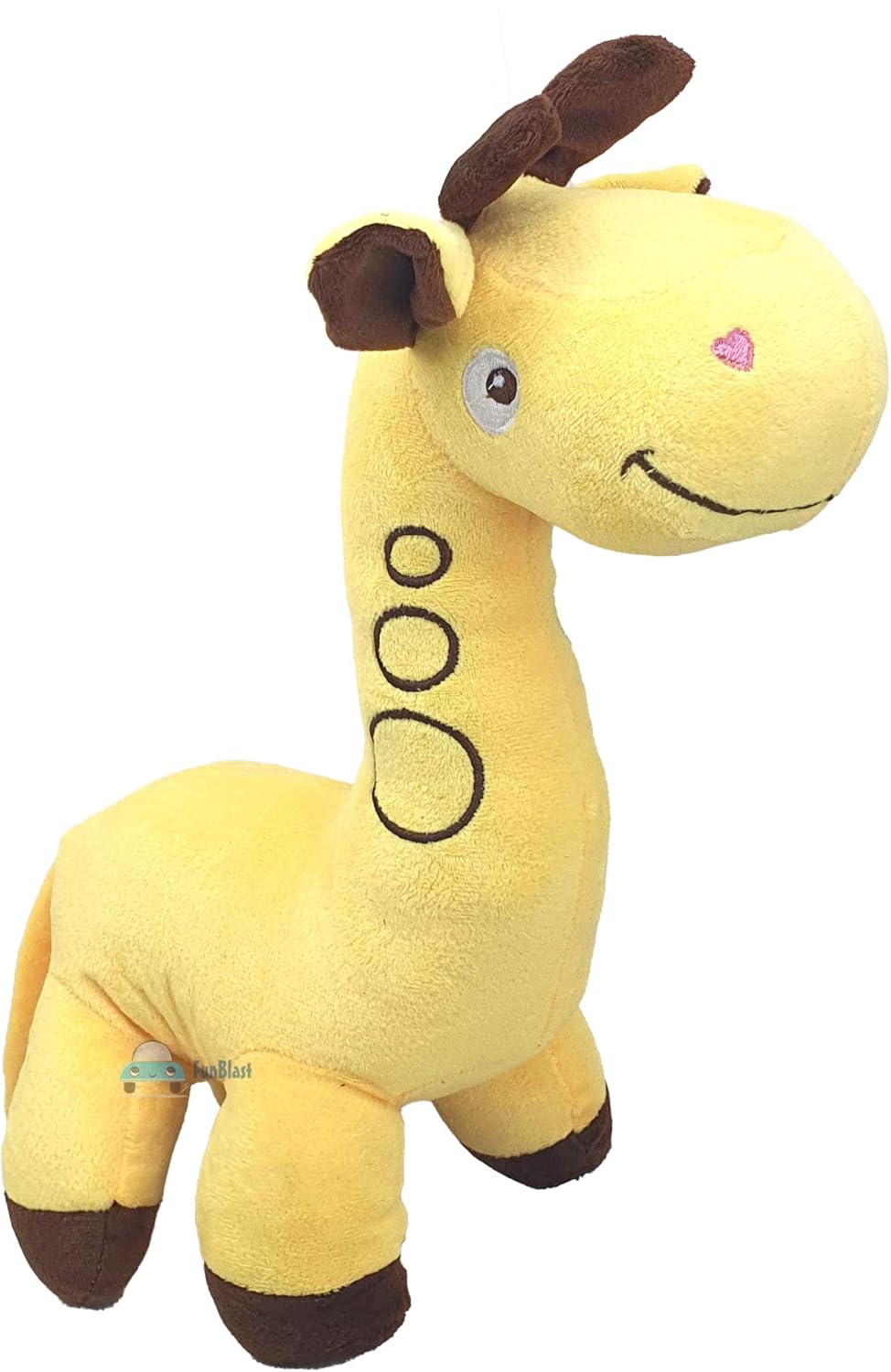 yellow giraffe stuffed animal
