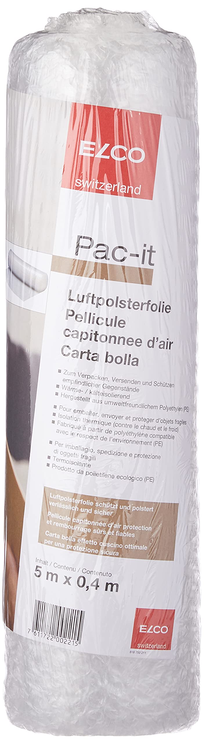 Elco 5 x 4 m Air Cushion Cover Foil