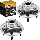 Nhsmgt 515072 Front Wheel Hub Bearing Assembly Compatible with Ram 1500 2002 2003 2004 2005 2006 2007 2008 Non-ABS 5 Lugs 2pcs