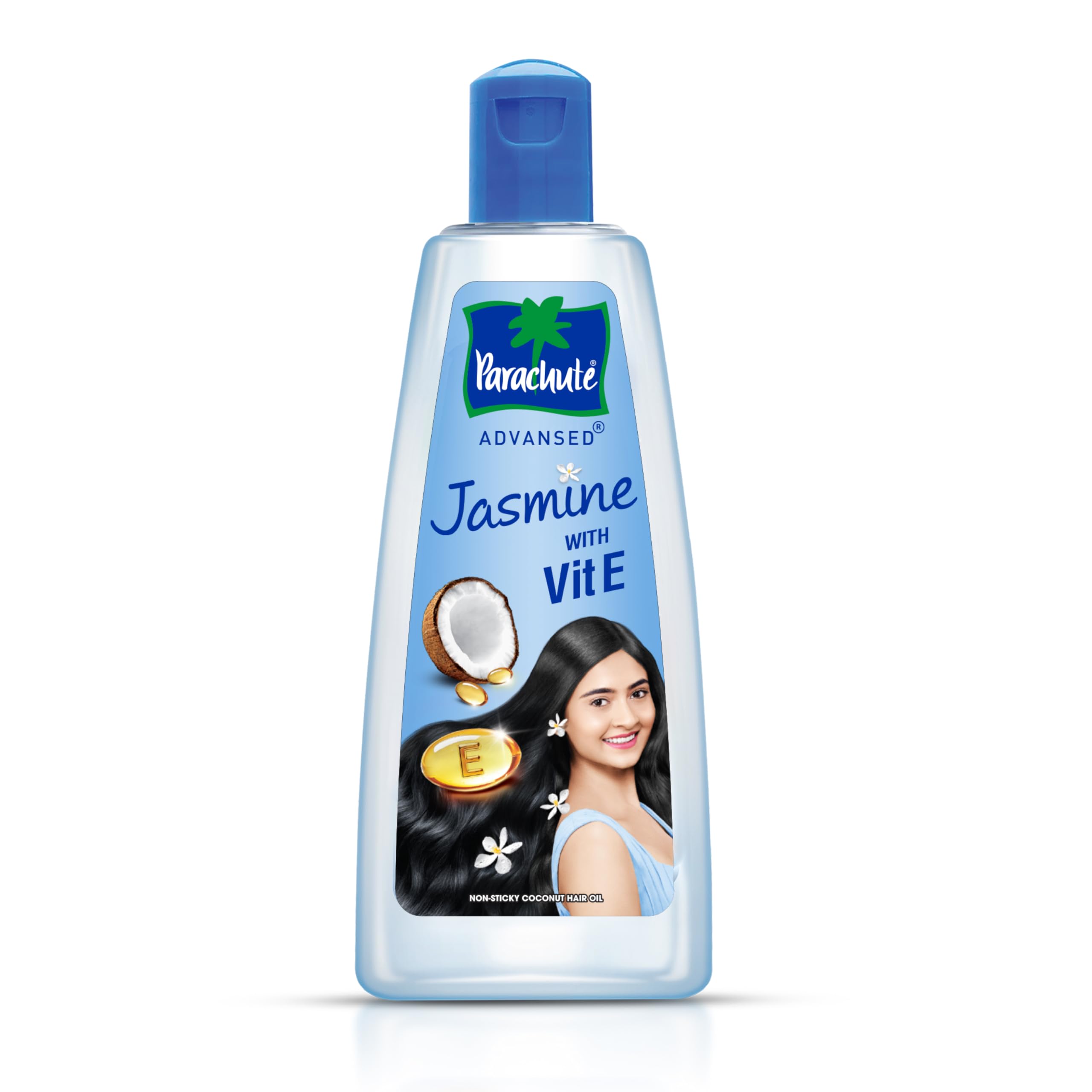 Parachute Advansed Jasmine Coconut Hair Oil, 500ml (Ship from India)