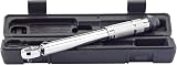 Draper 1/4" Sq Drive Torque Wrench 5-25Nm Micrometer Reversible Mechanics Tool view 7