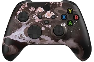 eXtremeRate Replacement Shell for Xbox Series X|S Controller - Unleash Your Style - Blossom In The Darkness Custom Acessories