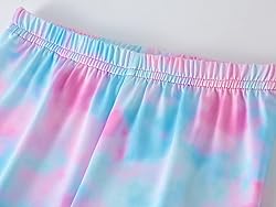 Dolphin&Fish Kids Short Pjs Girls Summer Pajamas