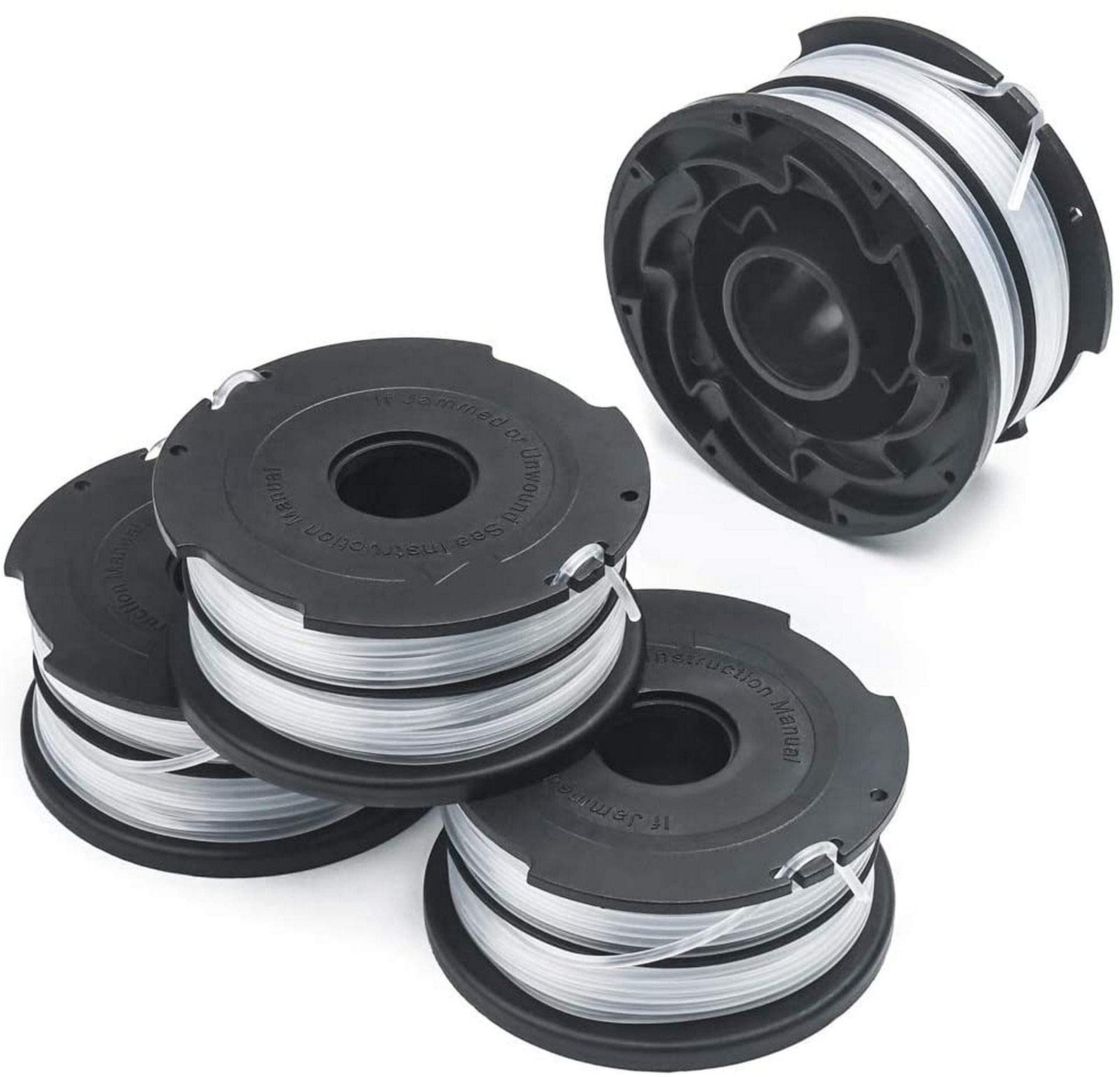 Photo 1 of 4 Pack DF-065 Weed Eater String Compatible with Black Decker GH700/GH710 Trimmers,