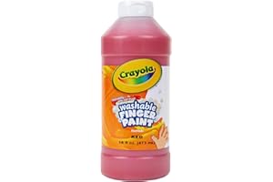 Binney & Smith Crayola(R) Washable Finger Paint, 16 Oz., Red