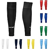 Youth Soccer Sock Sleeves to Accompany Grip Socks - Fits Over Shin Guards - Multiple Colors to Match Your Team Uniform