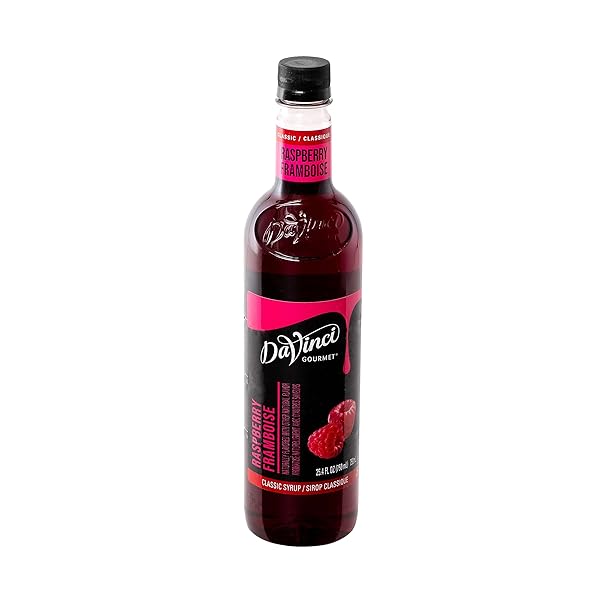 DA VINCI GOURMET SYRUPS RASPBERRY SYRUP 750 ML BOTTLE