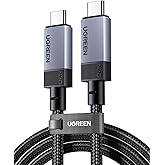 UGREEN 240W USB C Cable Gen2 10Gbps USB 3.2, 4K 60Hz Video Output Fast Charging Compatible with iPhone 17/16/15 Pro Max, NVMe SSD, Monitor, Galaxy S25/S24/S23 Ultra, MacBook Pro, 3.3FT