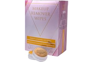 Wise Wipe Makeup Remover Pod Wipes, Compressed Wipe Pods with Sealed Cleansing Solution, Individually Wrapped Facial Towelett