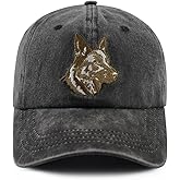 Gomcdlwn Dog Lover Gifts Hat for Men Women, Funny Adjustable Cotton Embroidered Puppy Pet Baseball Cap