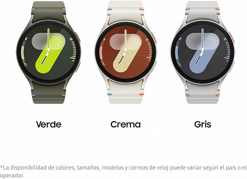 Galaxy Watch7 4G LTE + Correa - Smartwatch 40mm, Control de Salud, Seguimiento Deportivo, Verde (Versión Española)