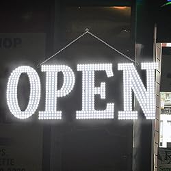 Open Signs for Business,40x14 inch Ultra Bright