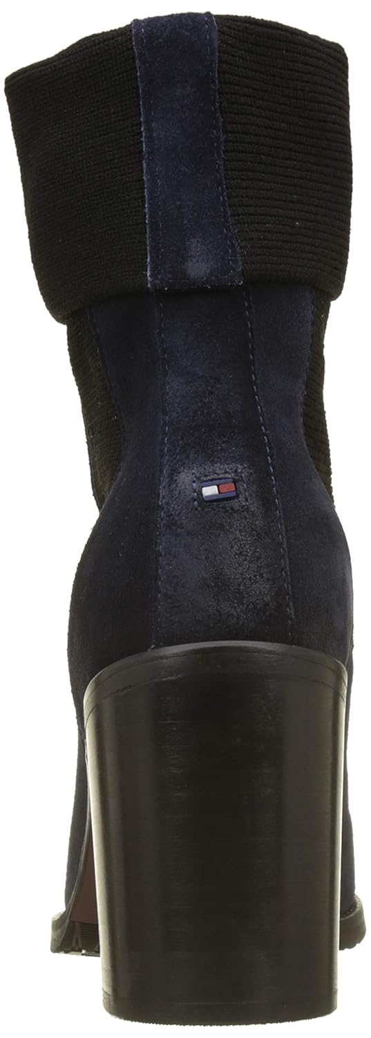tommy hilfiger sock heeled boot