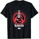 Naruto Shippuden Kakashi Shares an Eye Symbol Anime T-Shirt