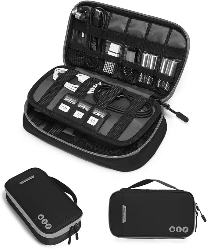 ifly hardside travel case organizer for small electronics and accessories