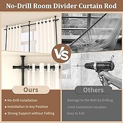 Room Divider, Height and Width Adjustable No