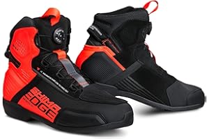 SHIMA Edge Motorcycle Riding Shoes Men Women Ventilated Waterproof Leather Boots Summer Suede ATOP Street Sport Stealth