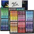 Mont Marte Extra Soft Oil Pastels Vibrant Hues Premium 120pc, Assorted Bright Colors, Vibrant, Buttery, Versatile Art Pastels for Blending, Layering & Shading, Art, Craft, Coloring and Sketching