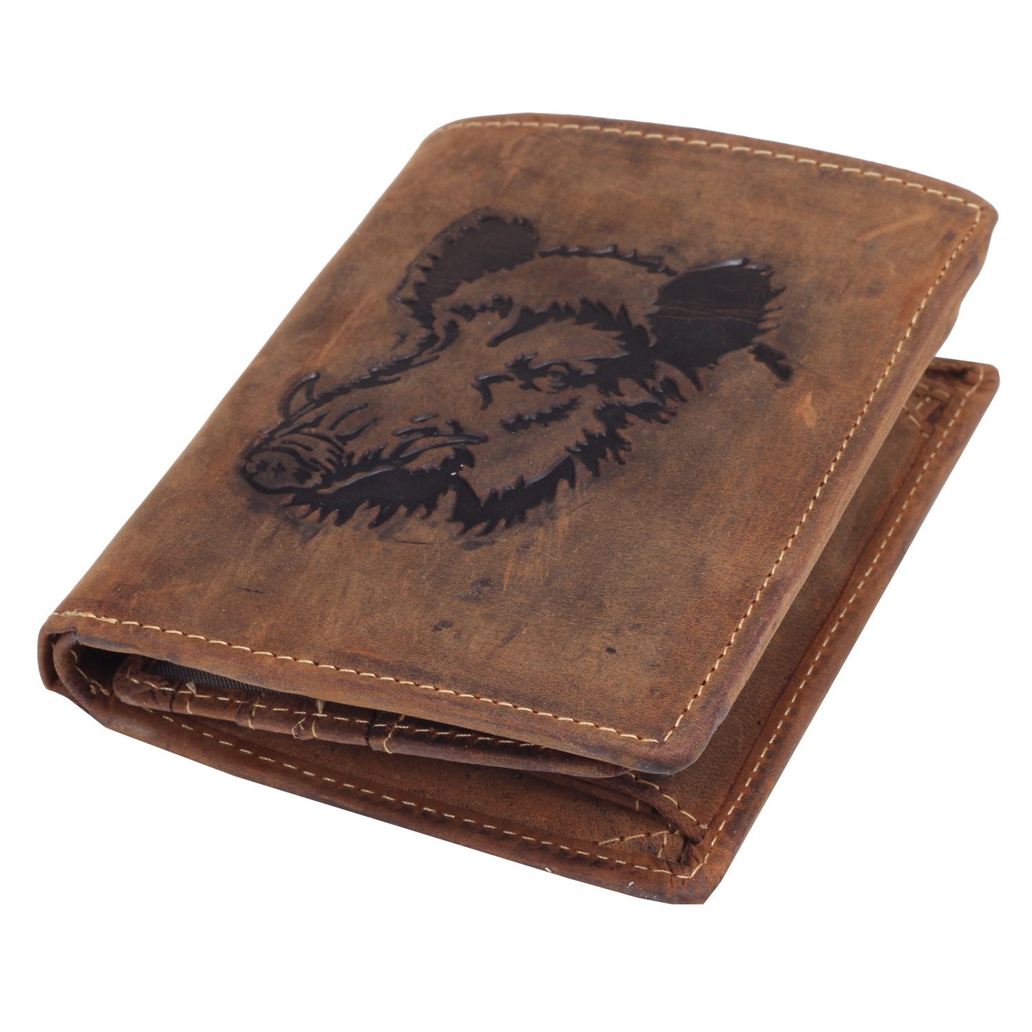 Greenburry Vintage boar wallet leather 9.5 cm