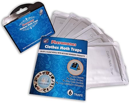 Amazon Com Clothes Moth Traps 6 Count Moth Repellent With