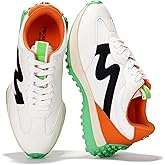 Project Cloud Trendy Fashion Sneakers for Women 2026 - Memory Foam and Non-Slip Comfortable Casual Ladies Shoes for Womens Fashion Sneakers - Lightweight Lace-up Shoes (Lecco)