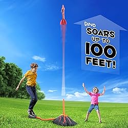 MindSprout Dino Blasters, Rocket Launcher for Kids