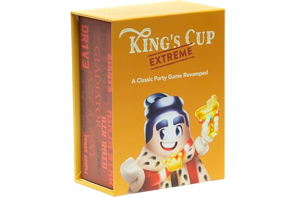 King’s Cup Extreme - Party Games - Card Games for Adults - Date Night - Couples Games - Travel - Laugh Out Loud - TikTok Vira